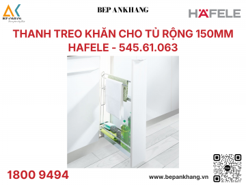  Thanh treo khăn Hafele Tủ bếp dưới 545.61.063